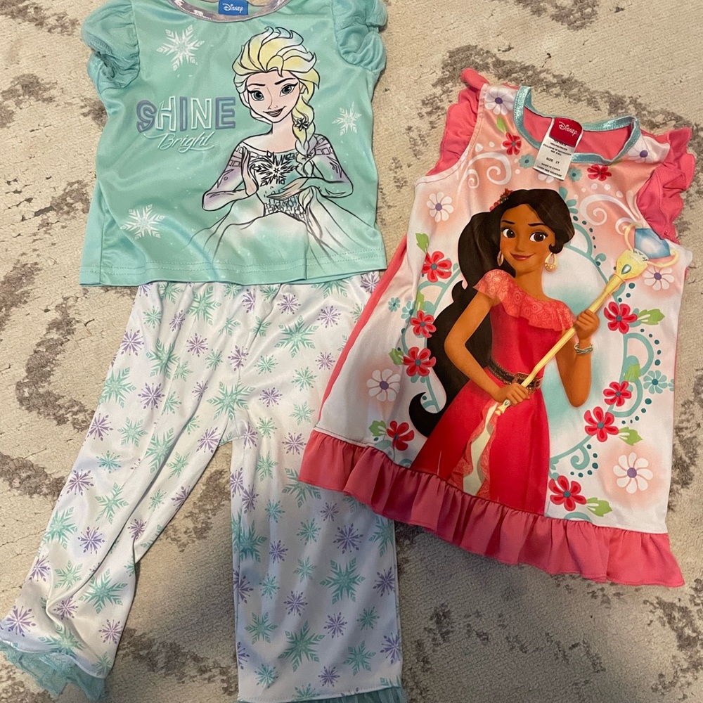 2t Disney pajamas